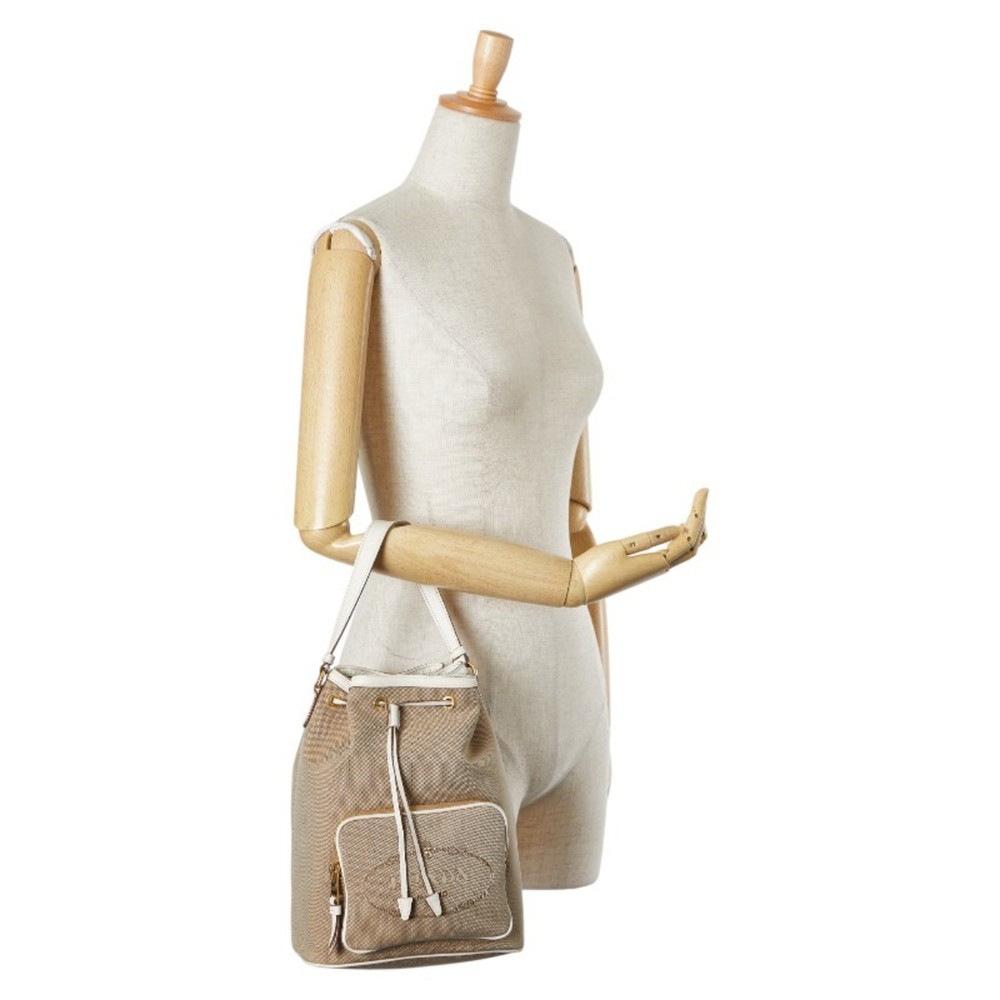 PRADA Beige Leather Bag - Picture 14 of 14
